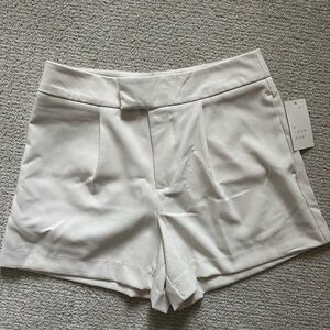 Women's White Shorts